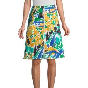 KOBI HALPERIN Margo Print Midi Skirt
